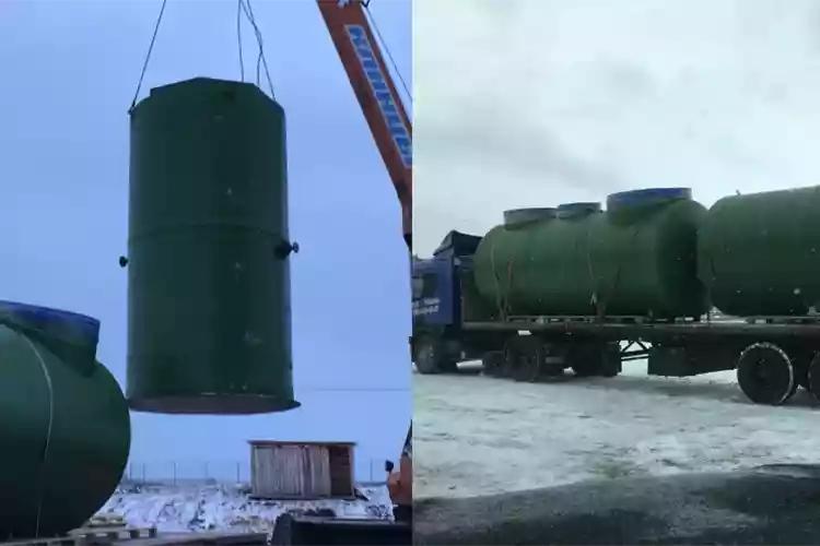 Промышленные канализационные станции с буферной ёмкостью
